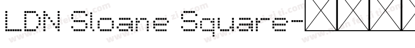 LDN Sloane Square字体转换
